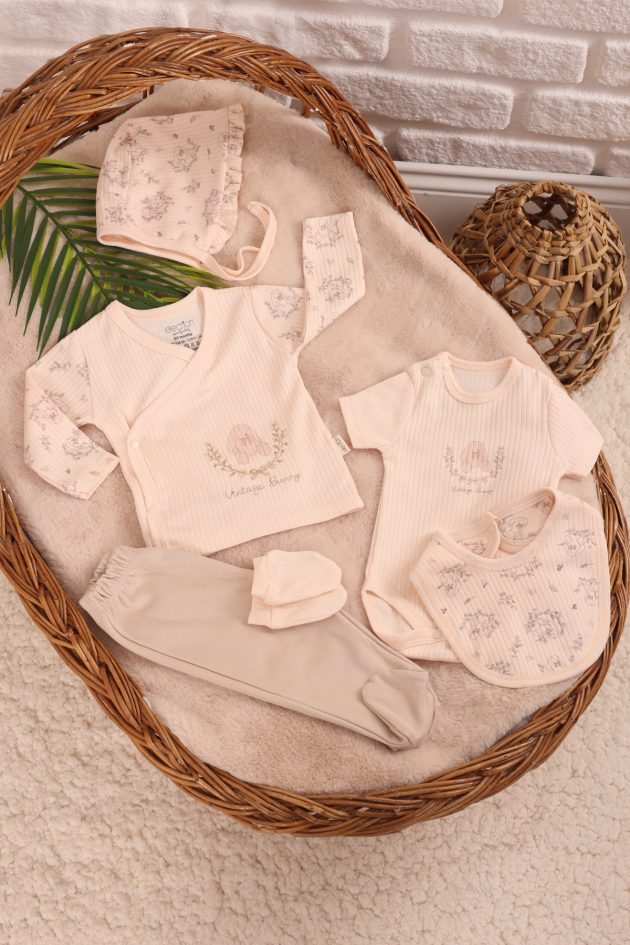 Election Vintage Bunny Yenidoğan 6'Lı Hastane Çıkışı - Görsel 2